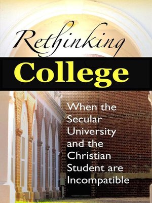 cover image of Rethinking College